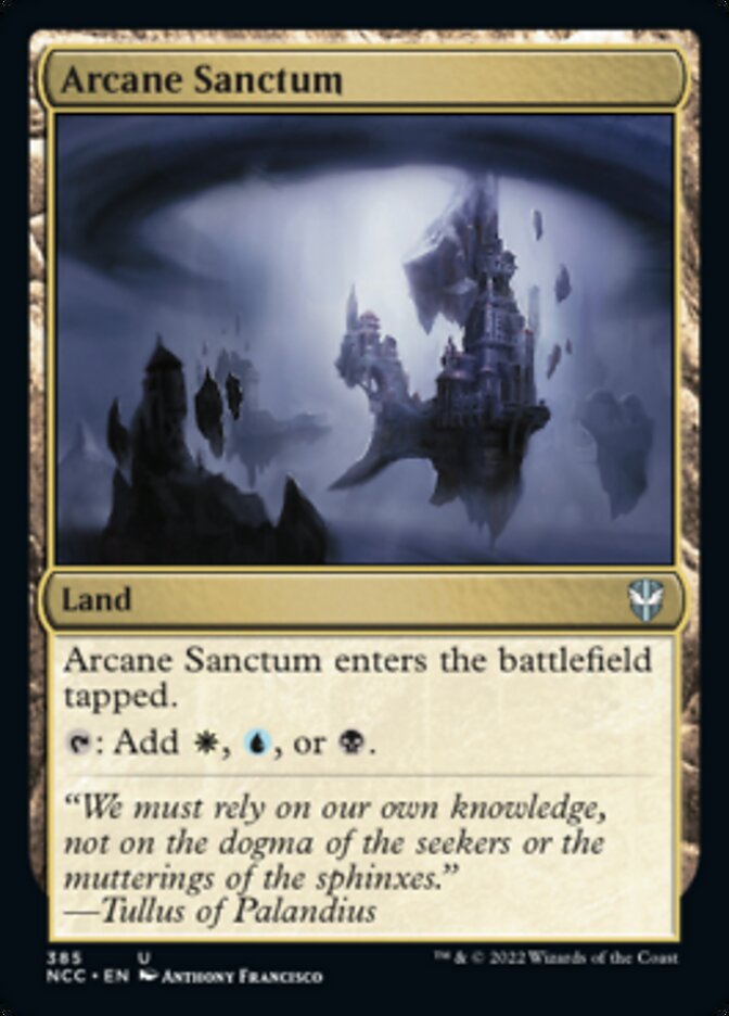 Arcane Sanctum [Streets of New Capenna Commander] | Fandemonia Ltd