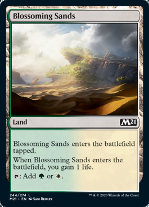 Blossoming Sands [Core Set 2021] | Fandemonia Ltd