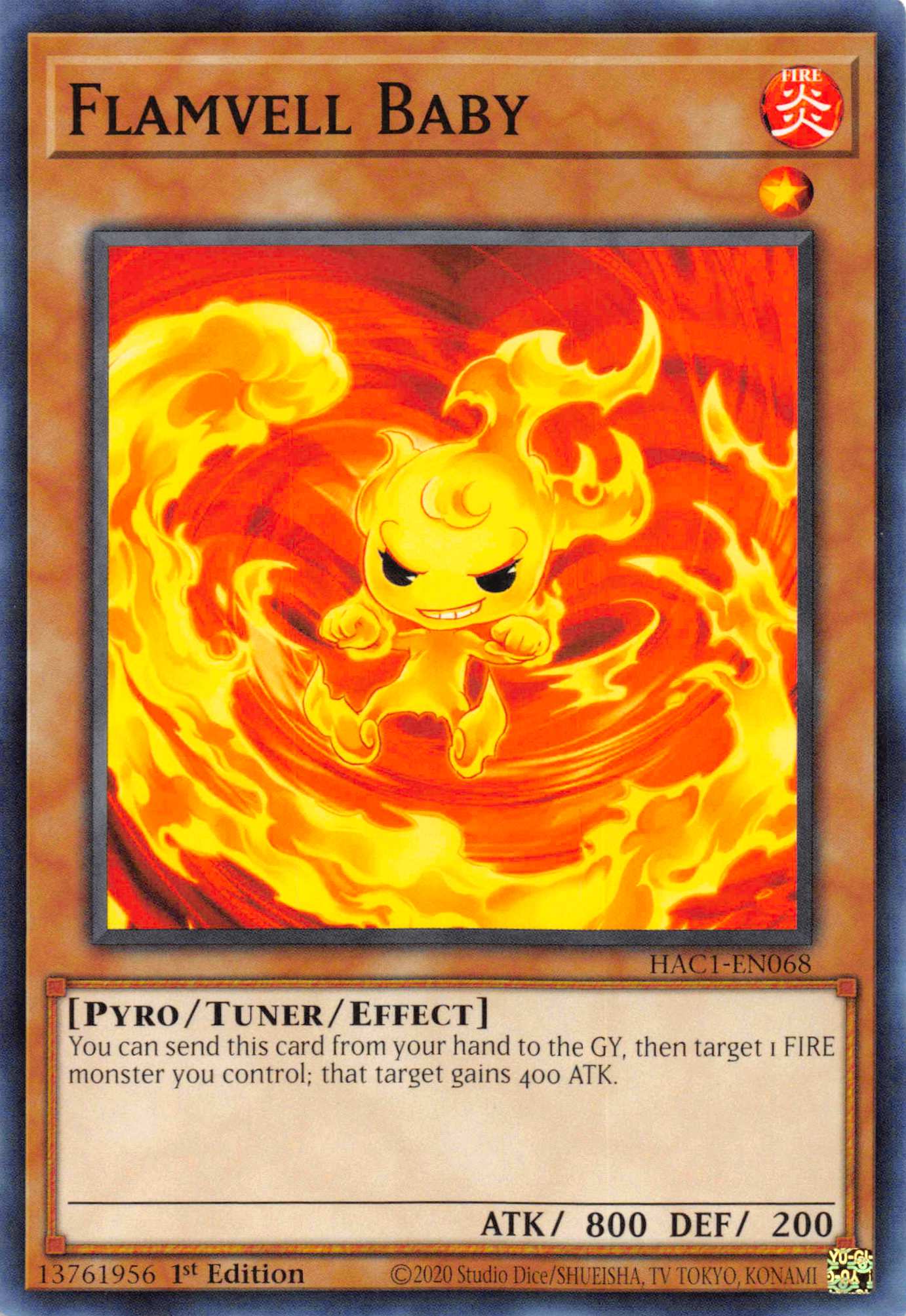 Flamvell Baby [HAC1-EN068] Common | Fandemonia Ltd