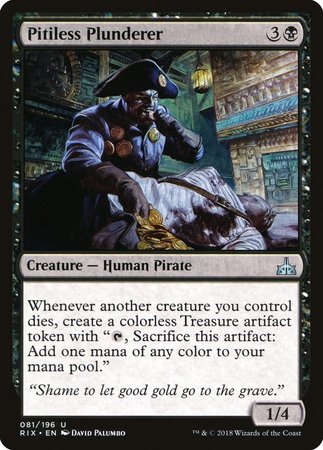 Pitiless Plunderer [Rivals of Ixalan] | Fandemonia Ltd