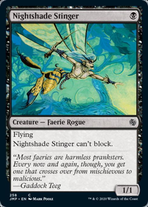 Nightshade Stinger [Jumpstart] | Fandemonia Ltd