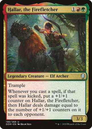 Hallar, the Firefletcher [Dominaria] | Fandemonia Ltd