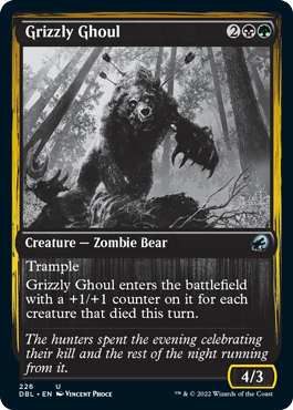 Grizzly Ghoul [Innistrad: Double Feature] | Fandemonia Ltd