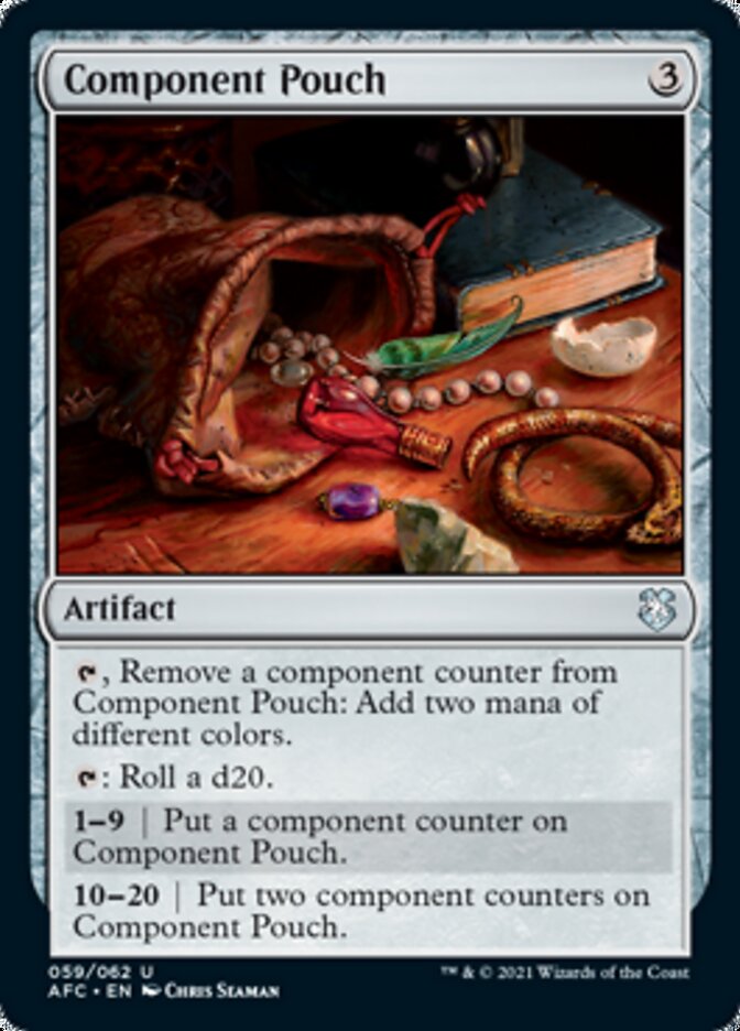 Component Pouch [Dungeons & Dragons: Adventures in the Forgotten Realms Commander] | Fandemonia Ltd