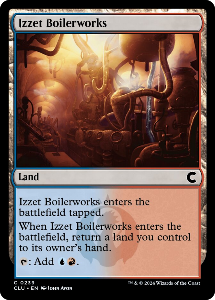 Izzet Boilerworks [Ravnica: Clue Edition] | Fandemonia Ltd