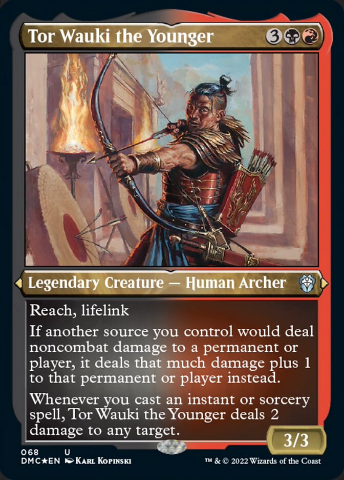 Tor Wauki the Younger (Foil Etched) [Dominaria United Commander] | Fandemonia Ltd