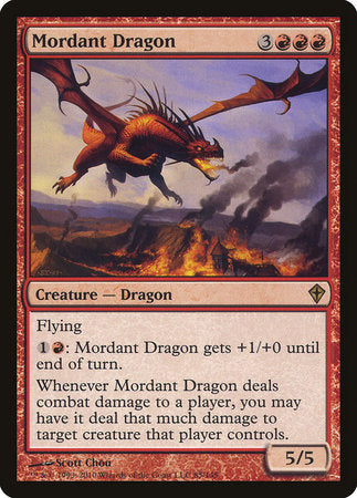 Mordant Dragon [Worldwake] | Fandemonia Ltd