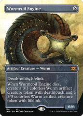 Wurmcoil Engine (Borderless) [Double Masters] | Fandemonia Ltd