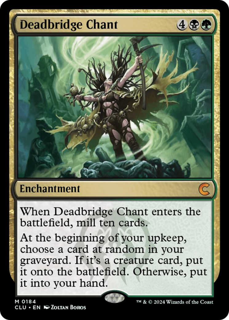 Deadbridge Chant [Ravnica: Clue Edition] | Fandemonia Ltd