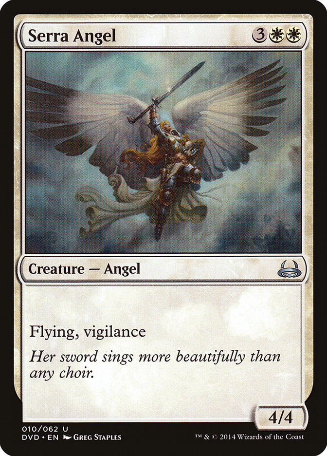 Serra Angel (Divine vs. Demonic) [Duel Decks Anthology] | Fandemonia Ltd