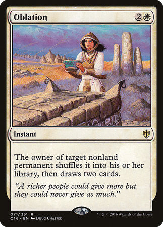 Oblation [Commander 2016] | Fandemonia Ltd