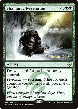 Shamanic Revelation [Fate Reforged Promos] | Fandemonia Ltd