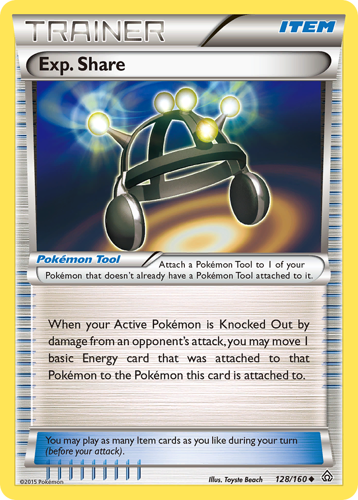 Exp. Share (128/160) [XY: Primal Clash] | Fandemonia Ltd