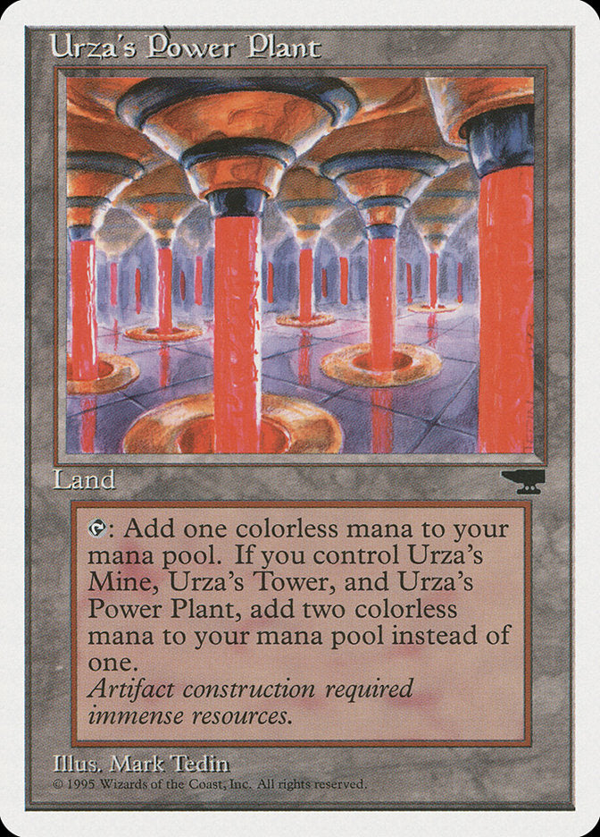 Urza's Power Plant (Red Columns) [Chronicles] | Fandemonia Ltd