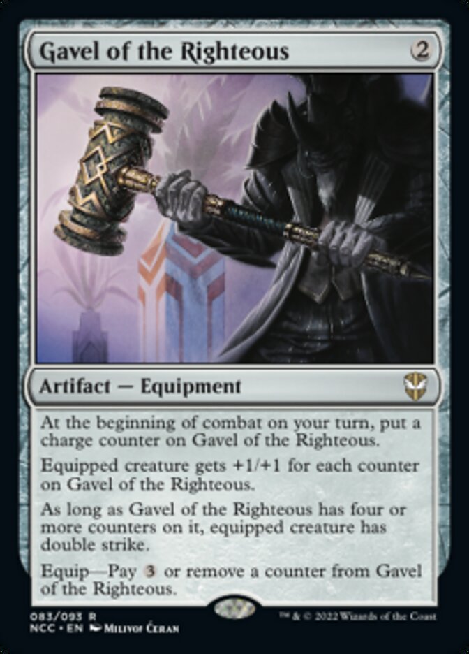 Gavel of the Righteous [Streets of New Capenna Commander] | Fandemonia Ltd