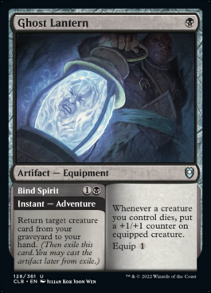 Ghost Lantern // Bind Spirit [Commander Legends: Battle for Baldur's Gate] | Fandemonia Ltd