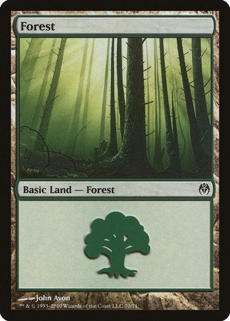Forest (70) [Duel Decks: Phyrexia vs. the Coalition] | Fandemonia Ltd