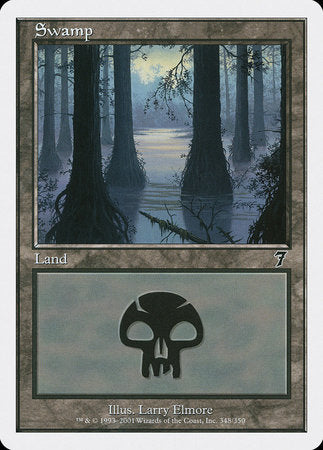 Swamp (348) [Seventh Edition] | Fandemonia Ltd