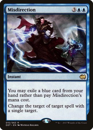 Misdirection [Duel Decks: Merfolk vs. Goblins] | Fandemonia Ltd