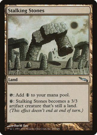 Stalking Stones [Mirrodin] | Fandemonia Ltd