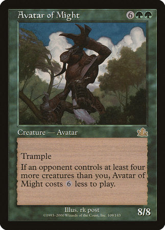 Avatar of Might [Prophecy] | Fandemonia Ltd