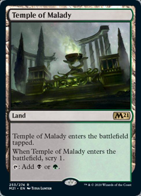 Temple of Malady [Core Set 2021] | Fandemonia Ltd