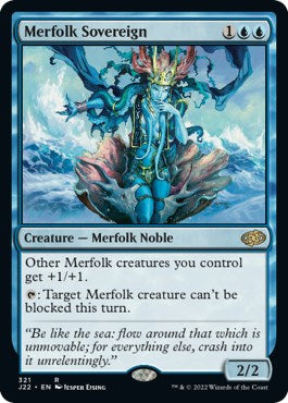 Merfolk Sovereign [Jumpstart 2022] | Fandemonia Ltd