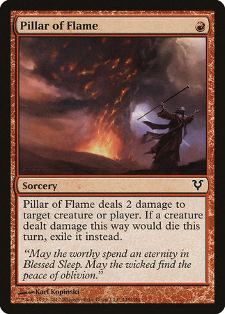 Pillar of Flame [Avacyn Restored] | Fandemonia Ltd