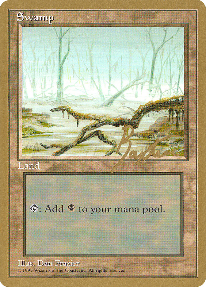 Swamp (gb372) (George Baxter) [Pro Tour Collector Set] | Fandemonia Ltd