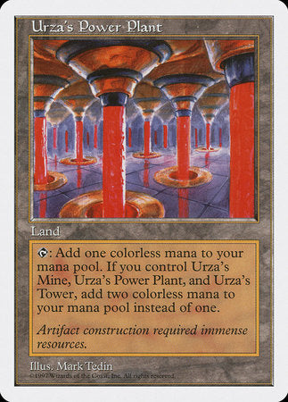 Urza's Power Plant [Fifth Edition] | Fandemonia Ltd