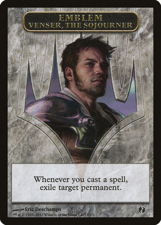 Emblem - Venser, the Sojourner [Duel Decks: Venser vs. Koth Tokens] | Fandemonia Ltd