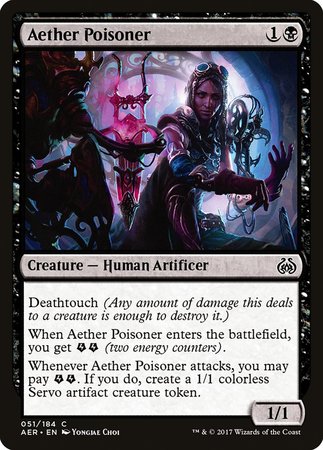 Aether Poisoner [Aether Revolt] | Fandemonia Ltd