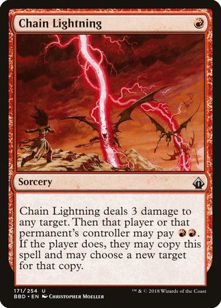 Chain Lightning [Battlebond] | Fandemonia Ltd