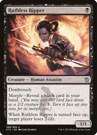 Ruthless Ripper [Khans of Tarkir] | Fandemonia Ltd