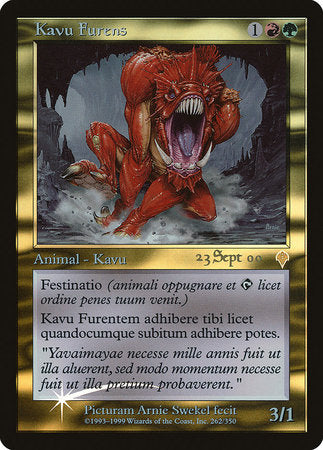 Raging Kavu (Latin) [Prerelease Events] | Fandemonia Ltd