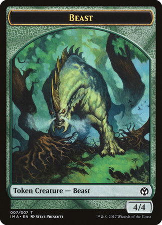 Beast Token (007) [Iconic Masters Tokens] | Fandemonia Ltd