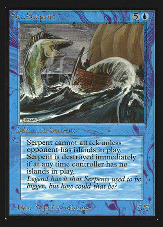 Sea Serpent (IE) [Intl. Collectors’ Edition] | Fandemonia Ltd