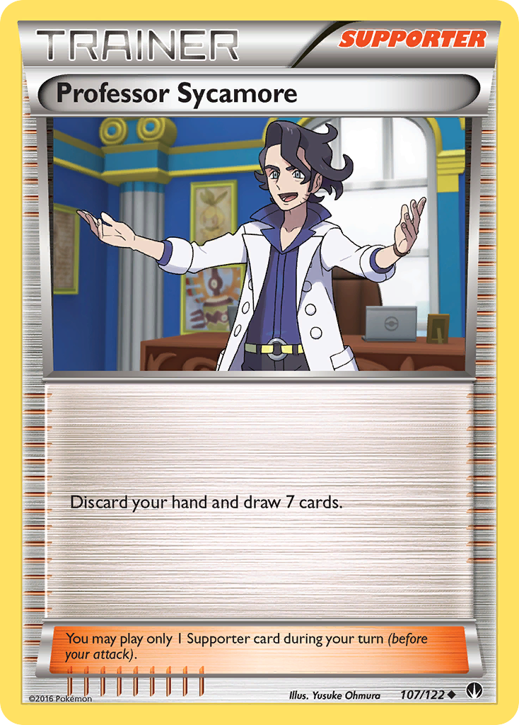 Professor Sycamore (107/122) [XY: BREAKpoint] | Fandemonia Ltd