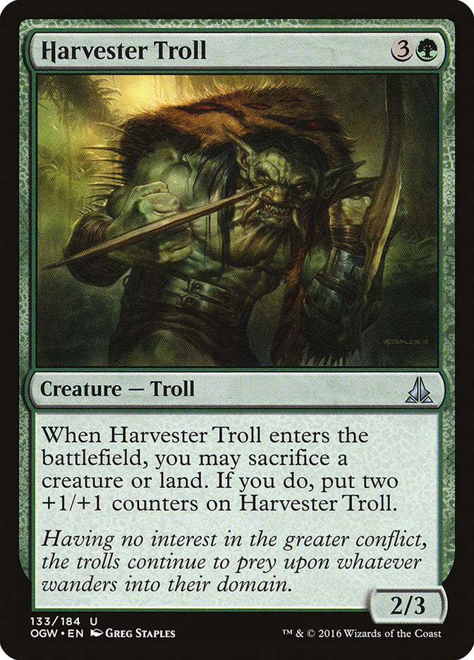 Harvester Troll [Oath of the Gatewatch] | Fandemonia Ltd