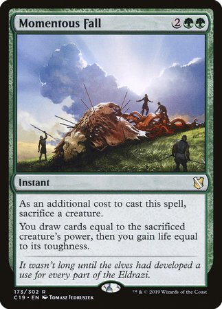 Momentous Fall [Commander 2019] | Fandemonia Ltd