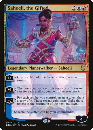 Saheeli, the Gifted [Commander 2018] | Fandemonia Ltd