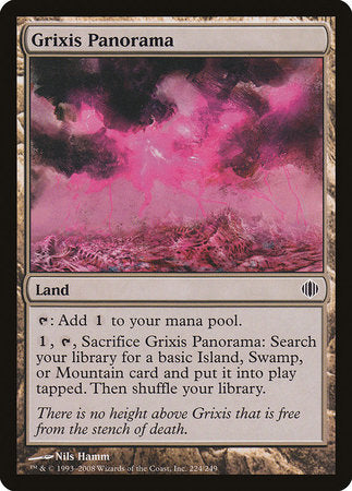 Grixis Panorama [Shards of Alara] | Fandemonia Ltd