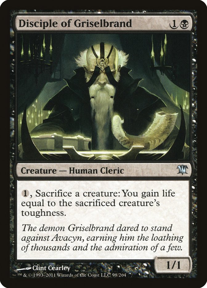 Disciple of Griselbrand [Innistrad] | Fandemonia Ltd