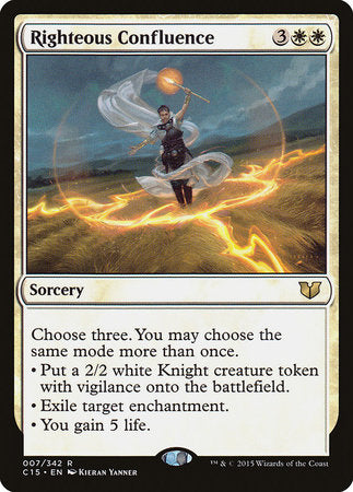 Righteous Confluence [Commander 2015] | Fandemonia Ltd