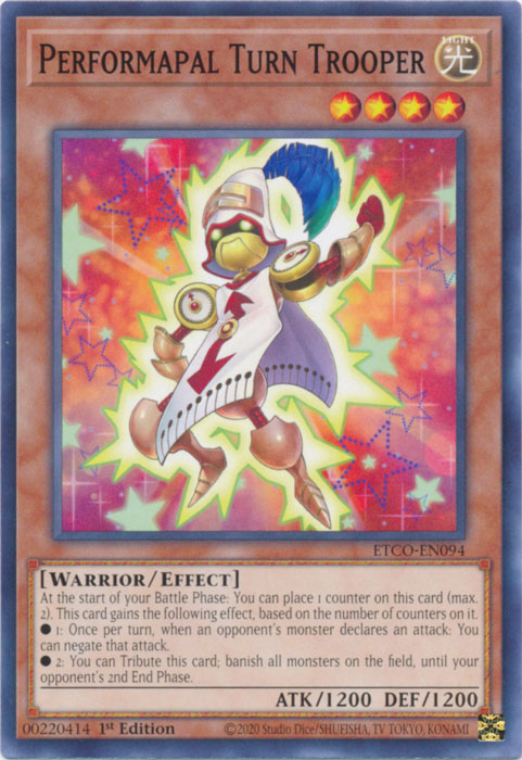Performapal Turn Trooper [ETCO-EN094] Common | Fandemonia Ltd