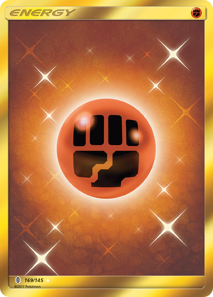 Fighting Energy (169/145) [Sun & Moon: Guardians Rising] | Fandemonia Ltd