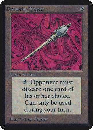 Disrupting Scepter [Limited Edition Alpha] | Fandemonia Ltd
