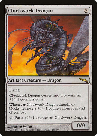 Clockwork Dragon [Mirrodin] | Fandemonia Ltd