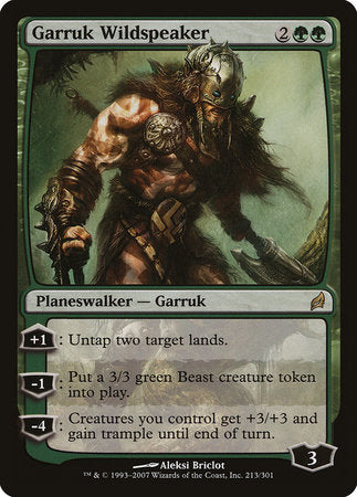 Garruk Wildspeaker [Lorwyn] | Fandemonia Ltd