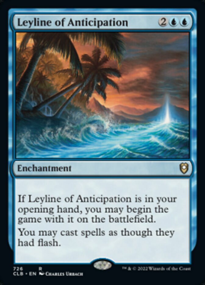 Leyline of Anticipation [Commander Legends: Battle for Baldur's Gate] | Fandemonia Ltd